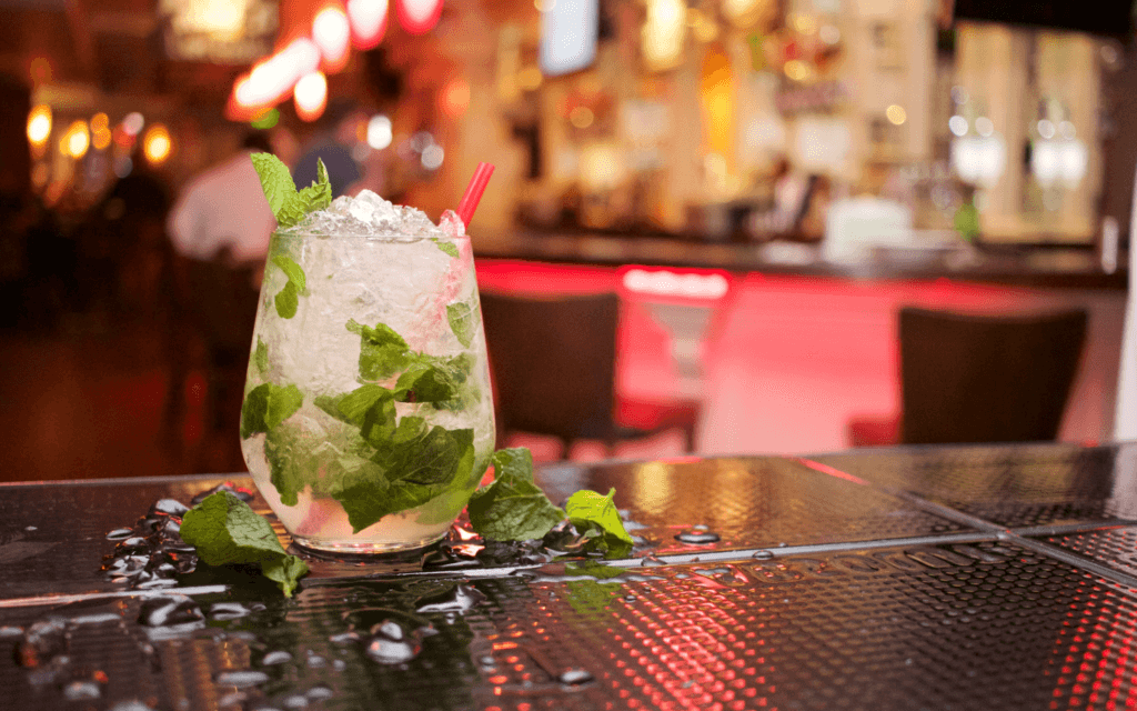 Happy hour cocktail