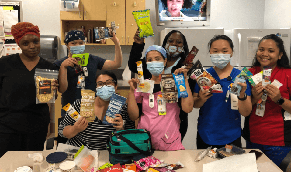 Snack and give back