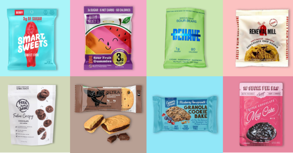 Low Calorie Sweet options on SnackMagic