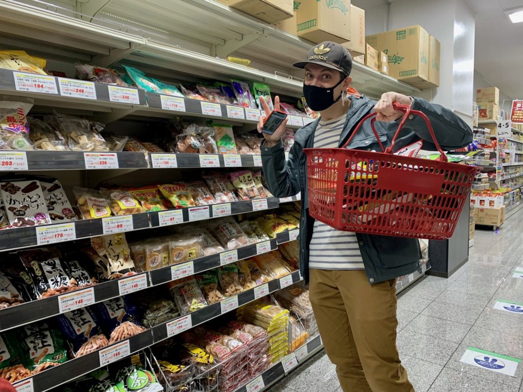 Paul enjoys shopping for snacks with his wife for his SnackMagic boxes