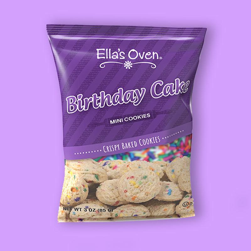 Birthday Cake Bite Size Cookies - Ella's Ove