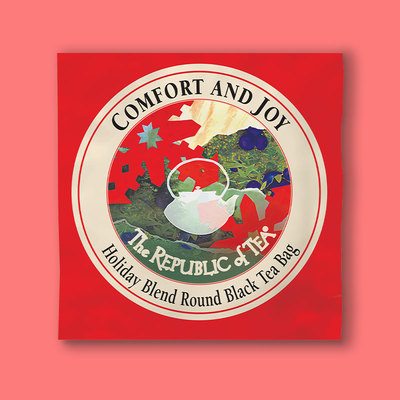 Comfort & Joy Overwrap Tea Bag - The Republic Of Tea