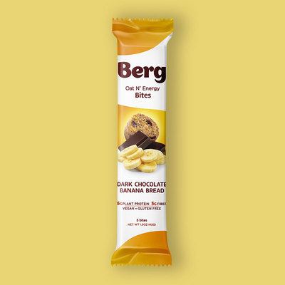 Dark Chocolate Banana Bread GF Oat & Energy Bites - Berg Bites
