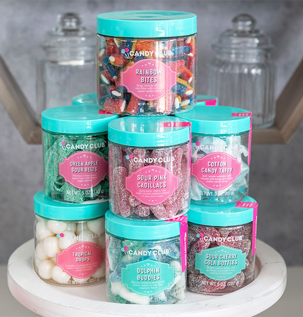 Candy Club Candy Jars