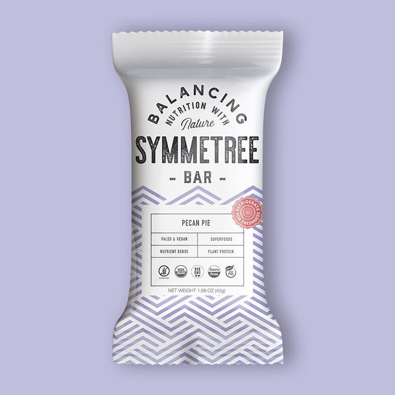 Symmetree pecan pie bar on the SnackMagic menu