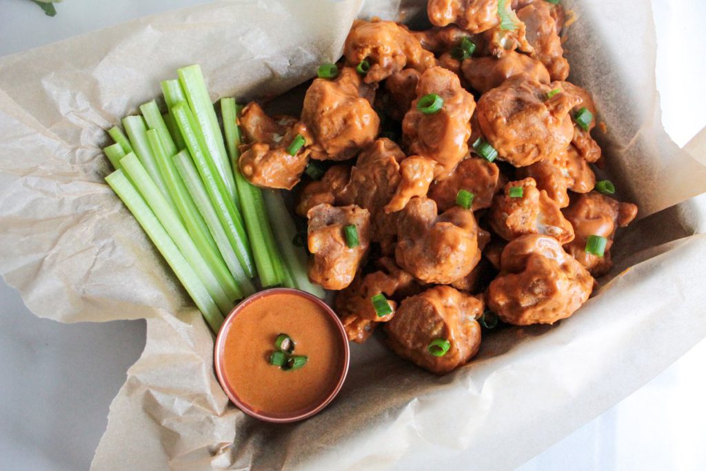 Smoky Cauliflower wings - Core and Rind