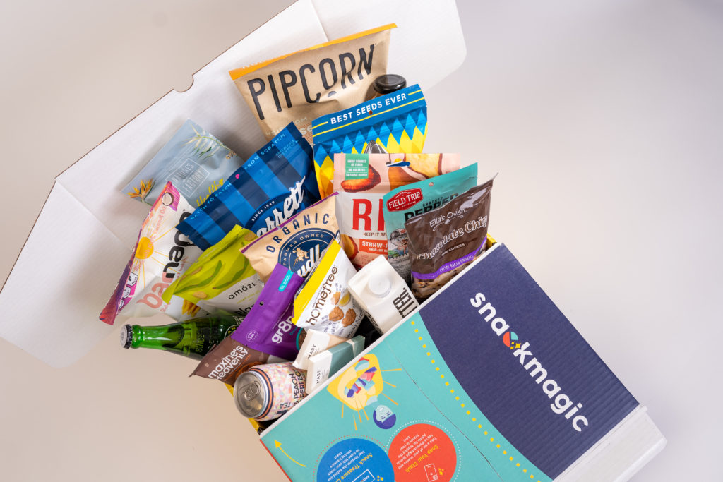 Example of a SnackMagic snack box