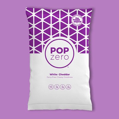 
White Cheddar Popcorn 100 Calorie Bags - Pop Zero