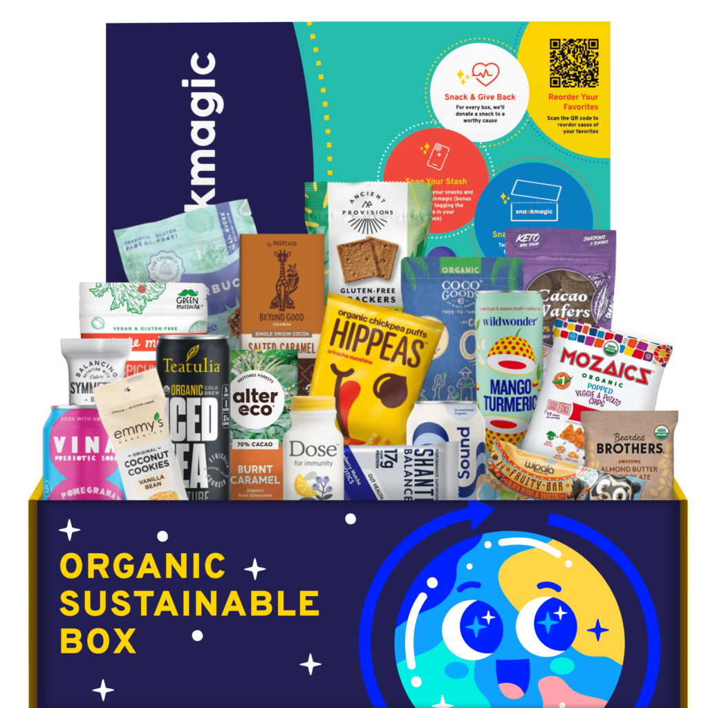 organic and sustainable snack box