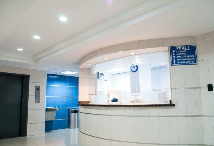 A bright and welcoming healthcare clinic.
